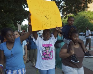 Participants in the July 16th Rally for Justice for Trayvon