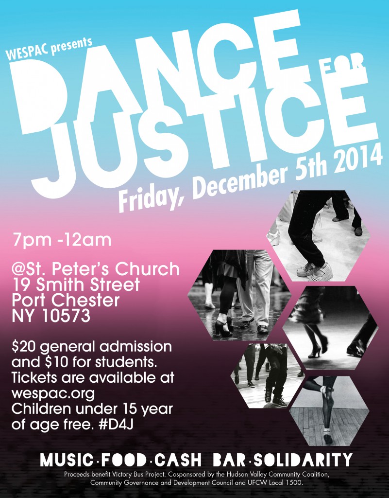 Dance For Justice Poster Flyer