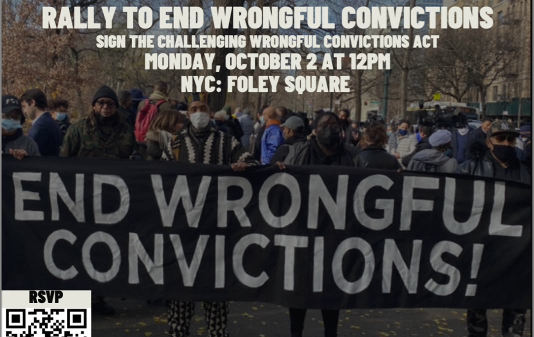 International Wrongful Conviction Day with VOCAL NY