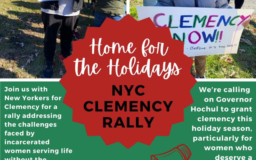 Home For the Holidays NYC Clemency Rally