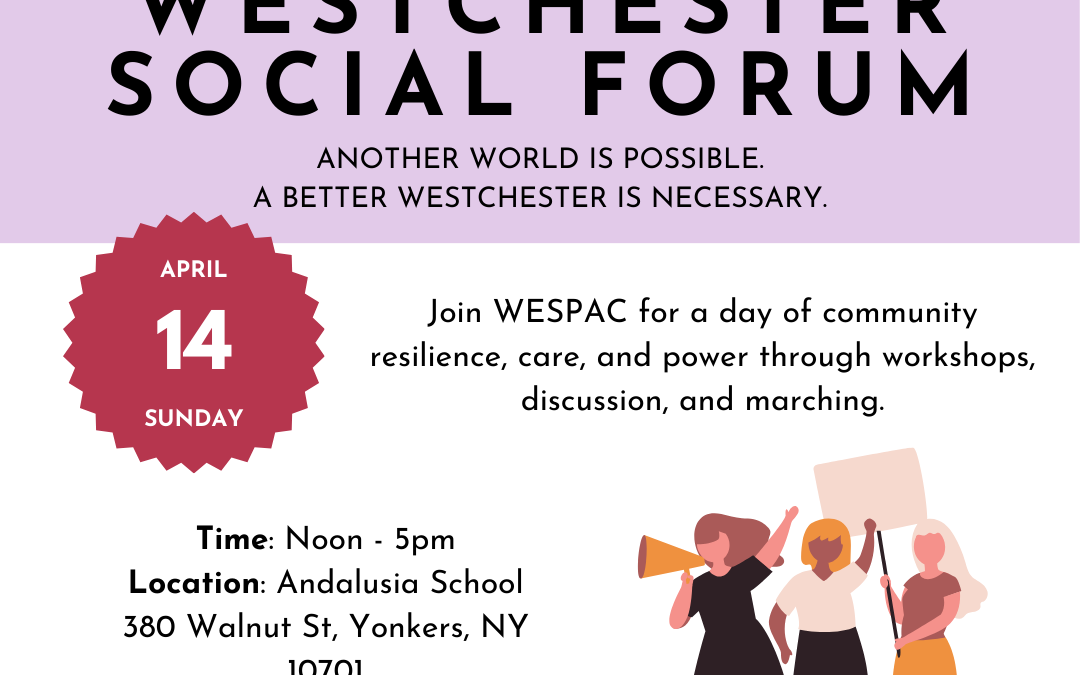 Westchester Social Forum 2024