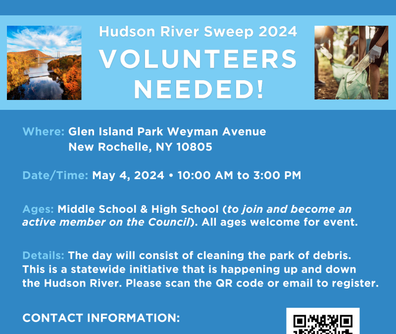 Hudson River Sweep 2024 – Volunteers Needed!