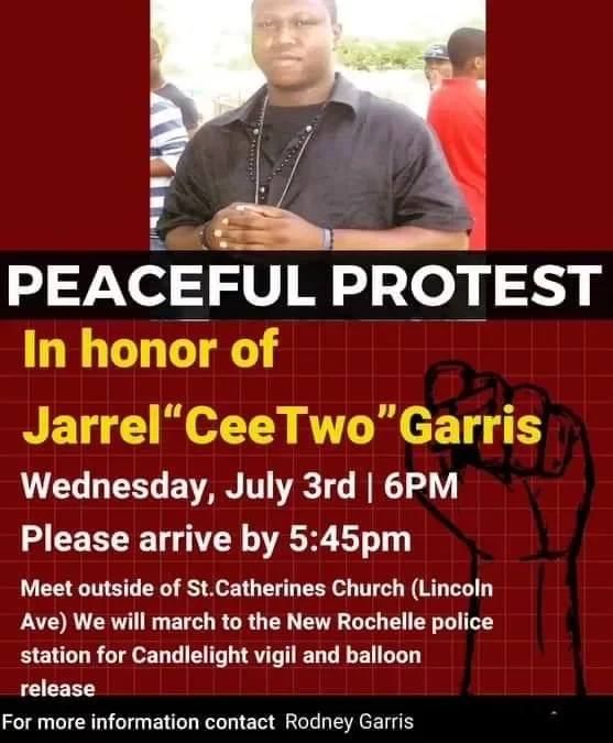 Vigil for Jarrel Garris