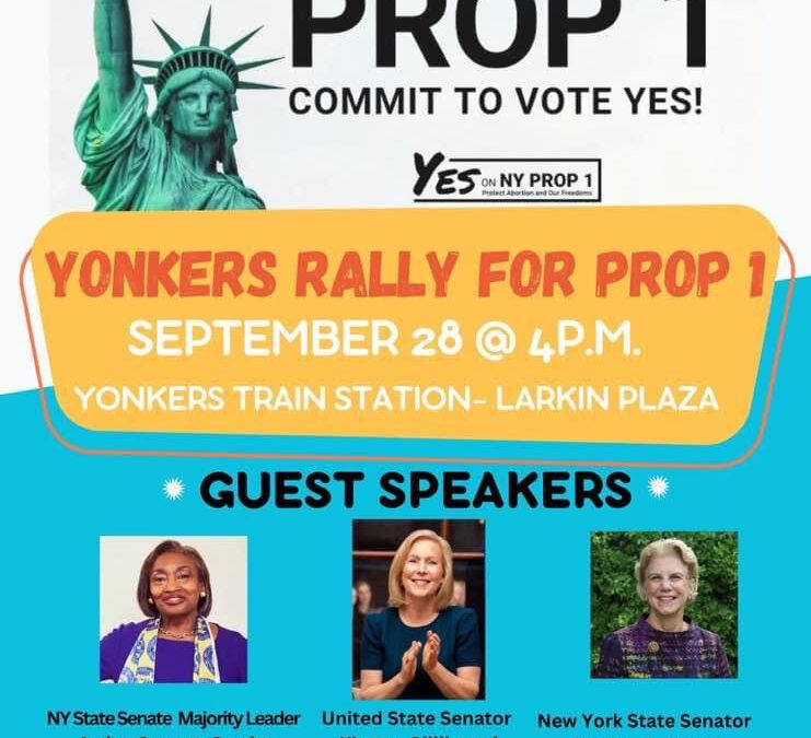 Yonkers Rally for Prop 1