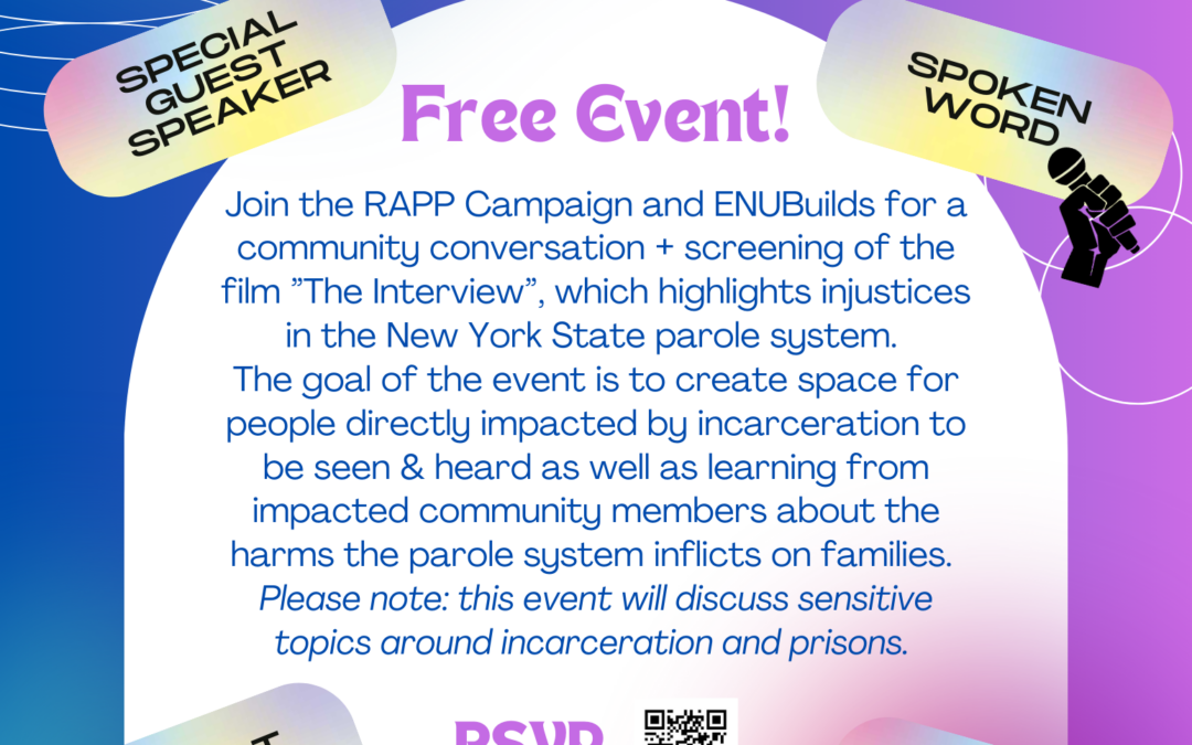 Film Screening and Discussion with RAPP Campaign – Ossining